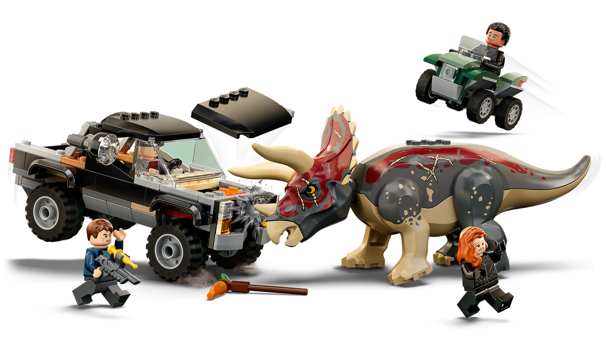 LEGO 76950 Triceratops Pickup Truck Ambush 三角龍小貨車伏擊 (侏羅紀世界：統霸天下)