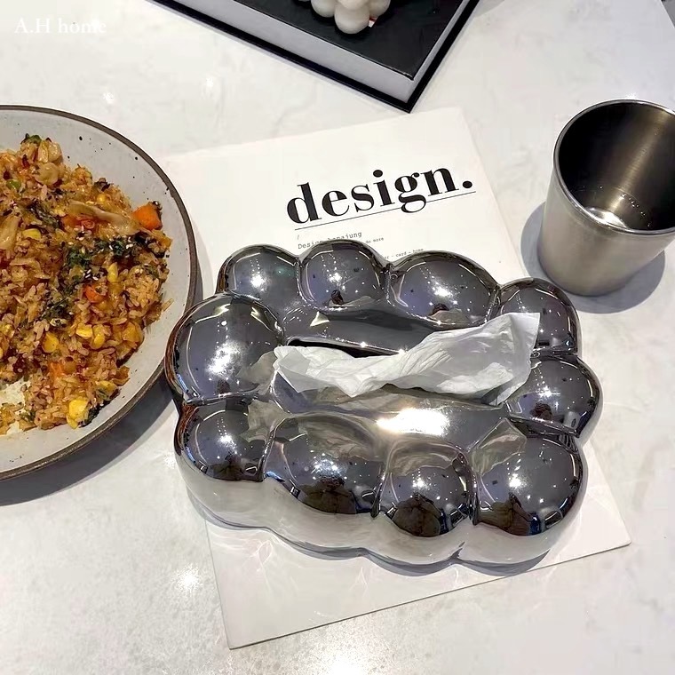 【ＡＨ704】北歐雲朵面紙盒