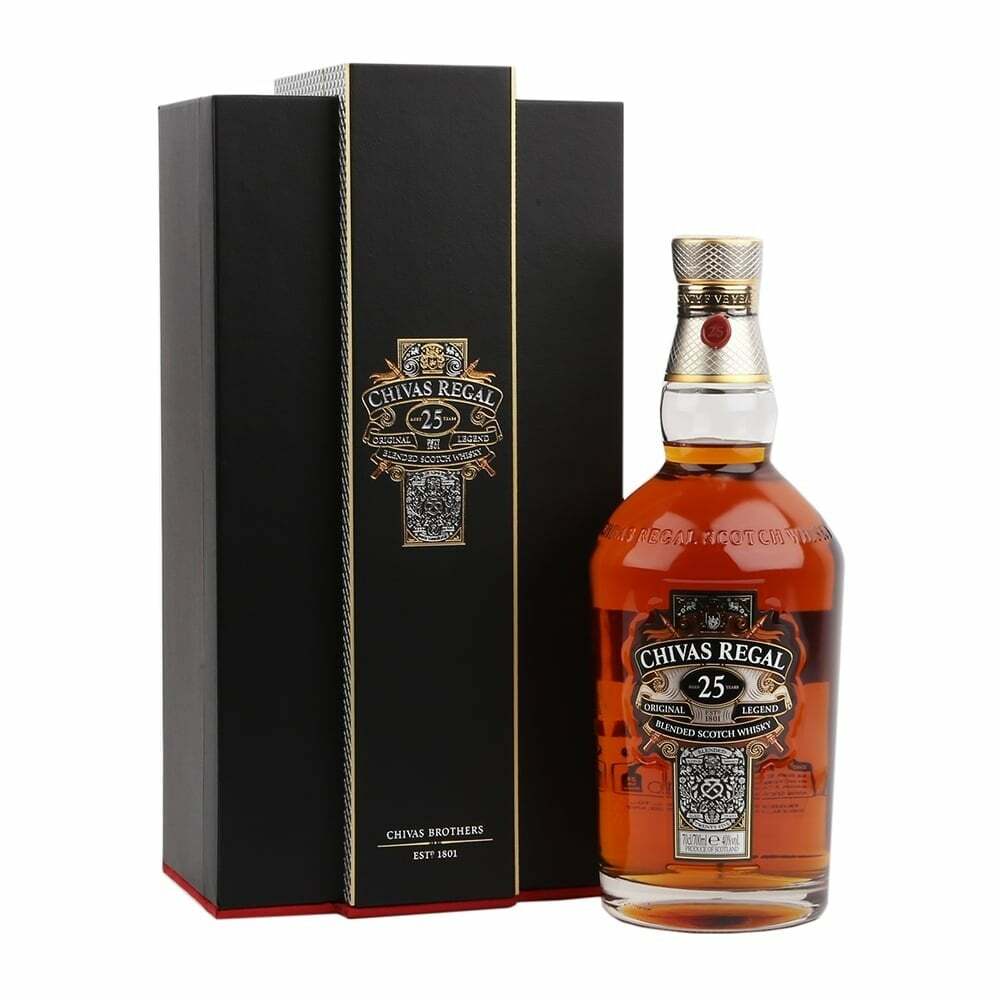 芝華士25年調和威士忌Chivas 25 Years Blended Scotch Whisky