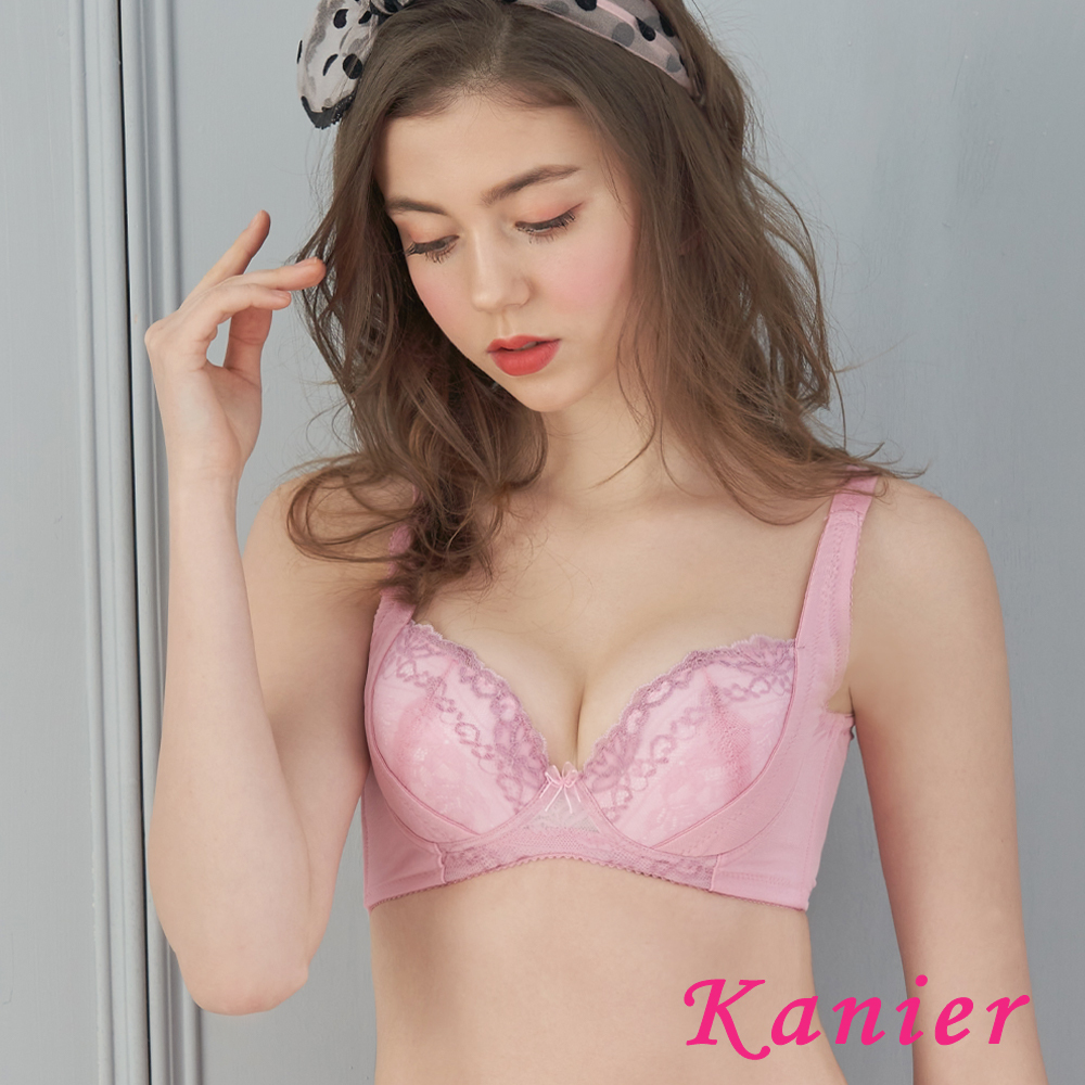 【Kanier卡妮兒】 戀鍊日不落．外月牙機能型內衣【2365 荳粉 -B / C / D罩杯】
