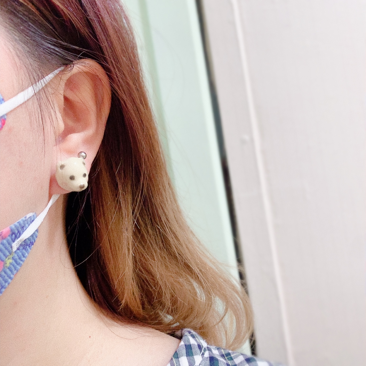 [手作家] 陶瓷熊仔與星星耳環 (網站限定優惠)