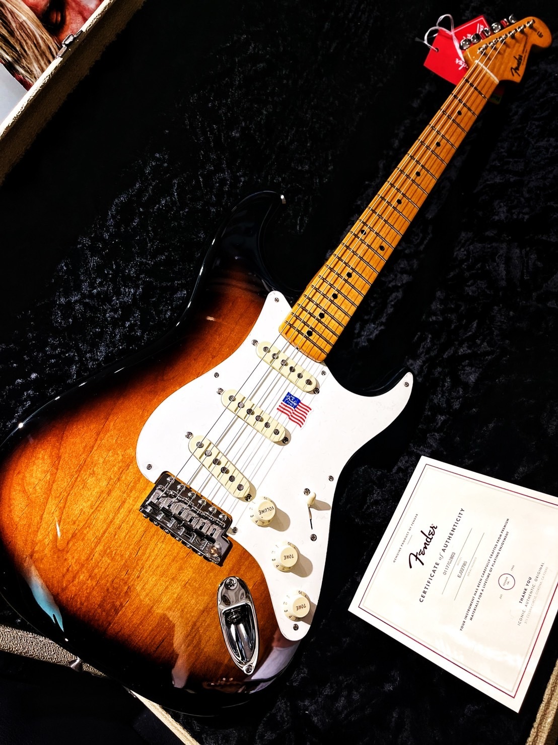 Fender American Eric Johnson model strat 2TS 電吉他