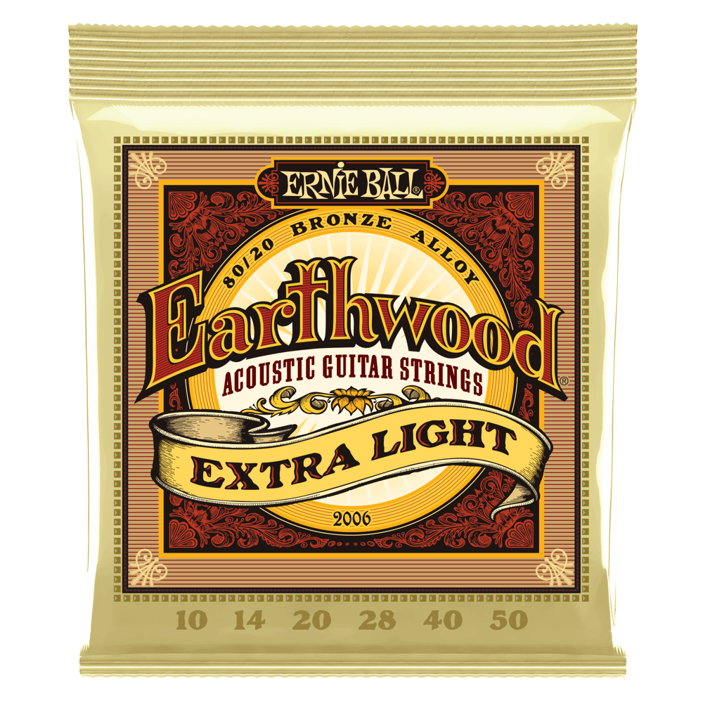 ERNIE BALL 2006 EARTHWOOD 10-50 黃銅 木吉他弦