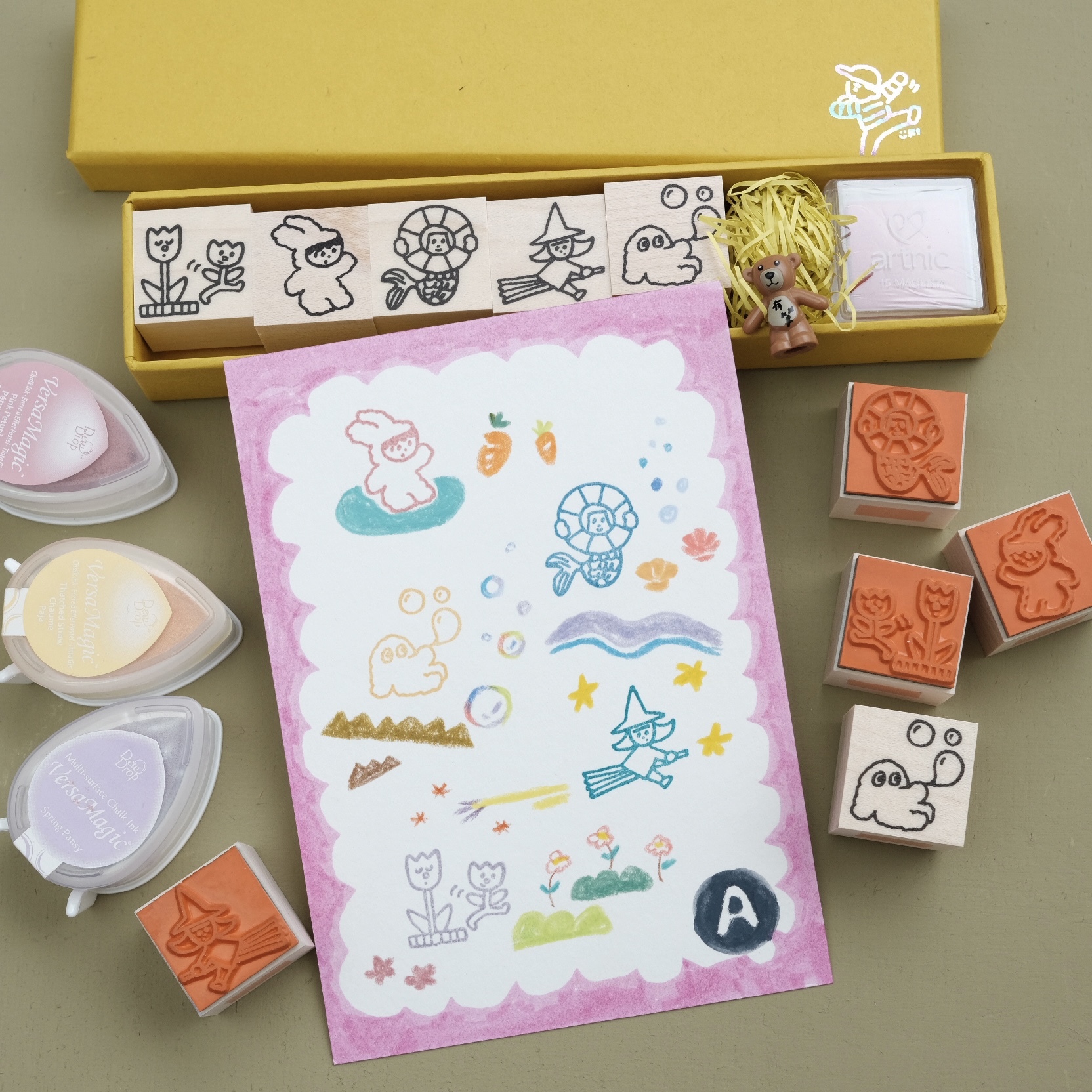 ITOI YUKI - Chibi Stamp A set chibi whole body type