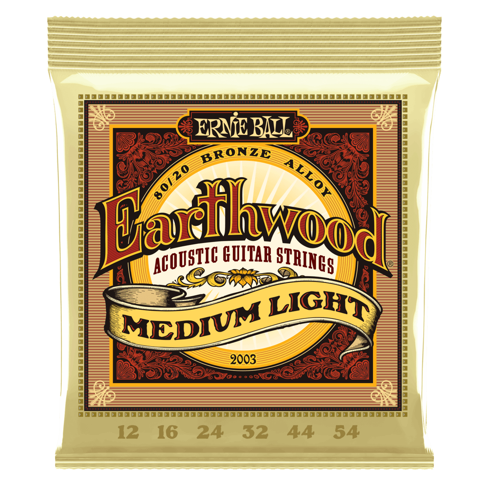 ERNIE BALL 2003 EARTHWOOD 10-50 黃銅 木吉他弦