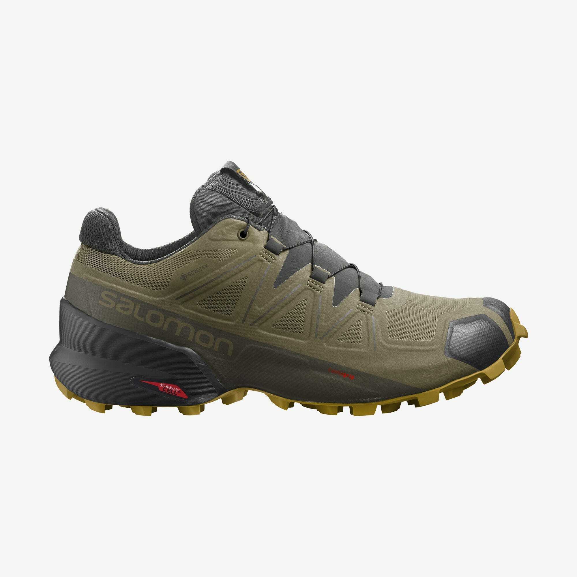 Salomon 所羅門 SPEEDCROSS 5 GORE-TEX 橄欖綠 男 登山鞋