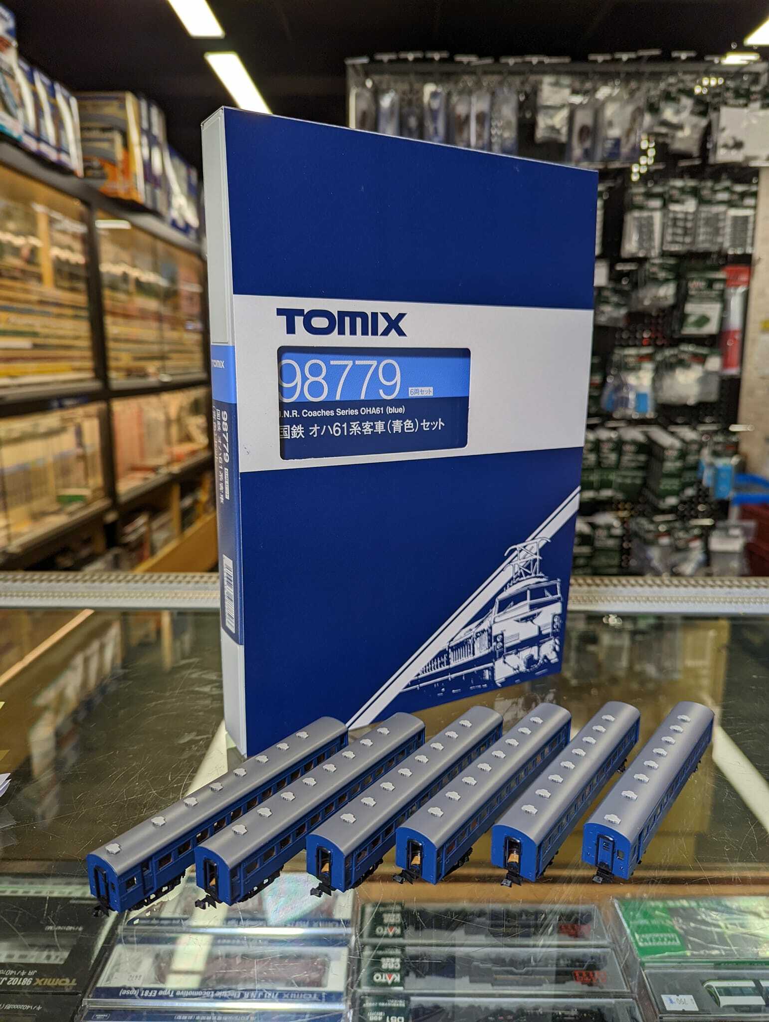 新品TOMIX オハ61系客車青色セット 日替わり 64.0%OFF sandorobotics.com