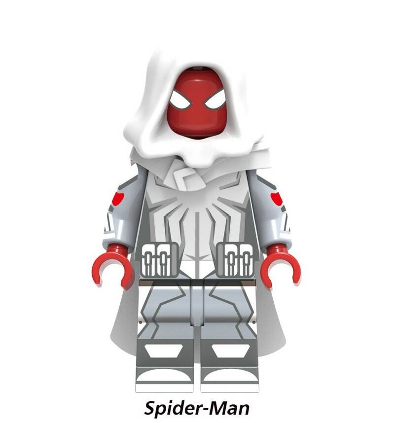 Spider-Man x Moon Knight Marvel Custom Minifigures Minifigs Fit Lego XH1458