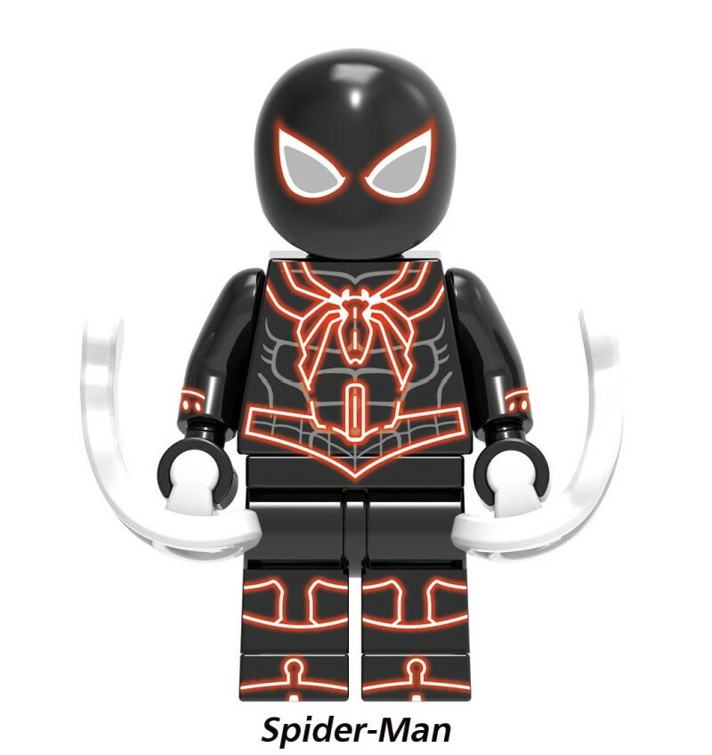 Spider-Man Marvel Custom Minifigures Minifigs