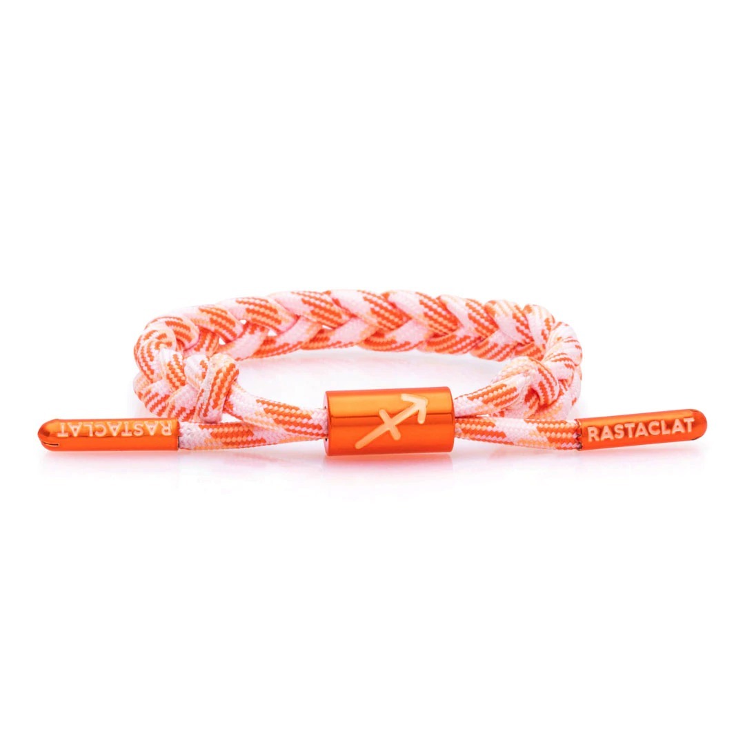 Rastaclat | 射手座女孩特別款編織手環 Sagittarius 橘