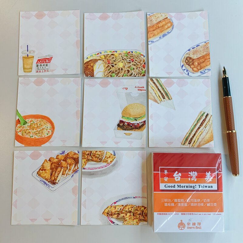 台灣美而美 厚磅便條本｜針線球