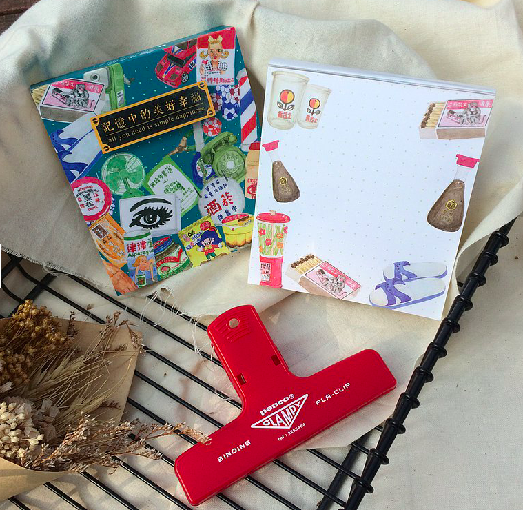 記憶中的美好幸福 厚磅便條本｜針線球