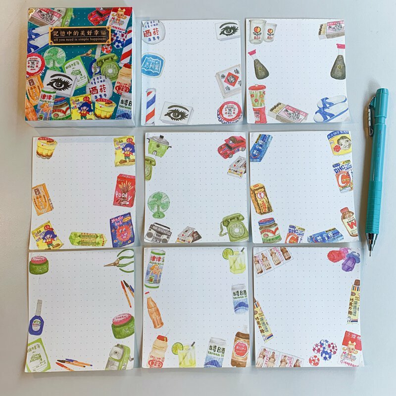 記憶中的美好幸福 厚磅便條本｜針線球