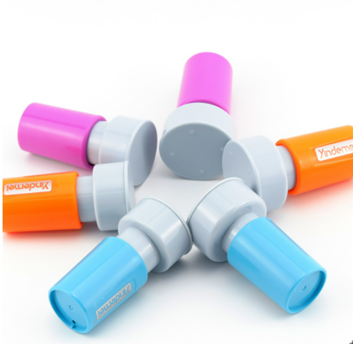 卡通可愛彩色小圓光敏印章(包印章文字制作) YDM20