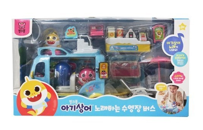 韓國直送 🇰🇷 Baby Shark音樂餐車/泳池巴士