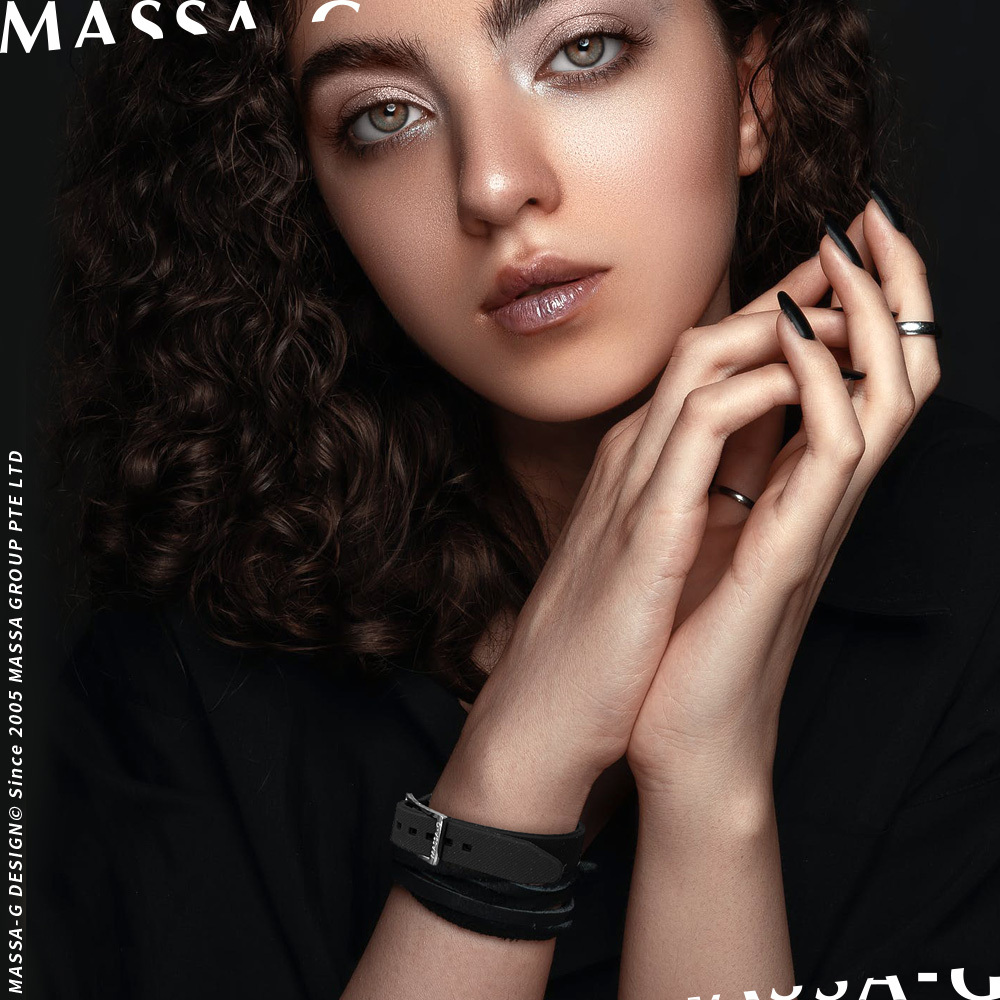 MASSA-G 【Ouverture】黑白序曲鍺鈦能量手環