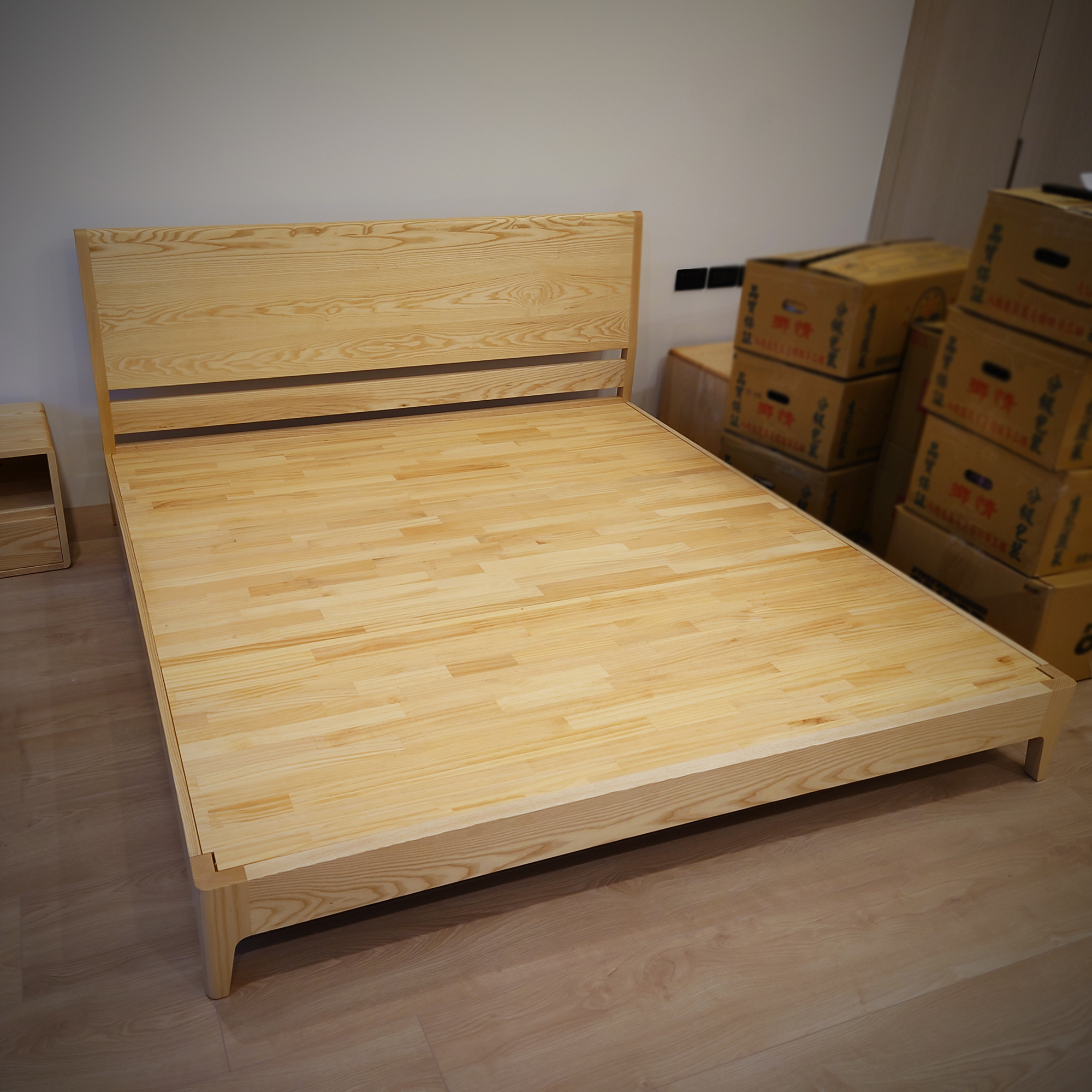 時光-全實木造型床架(可訂製)