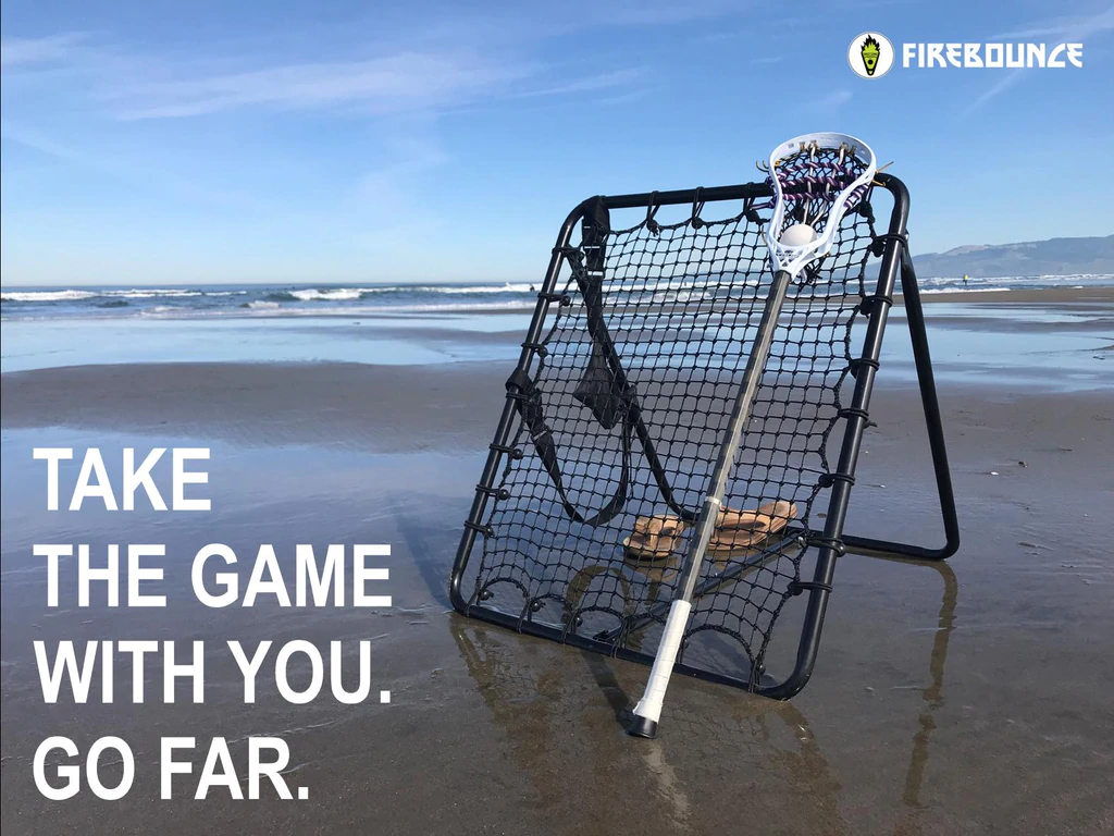 Firebounce | Transportable Lacrosse Rebounder