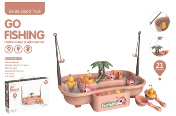 發光音樂釣魚池套裝 889193