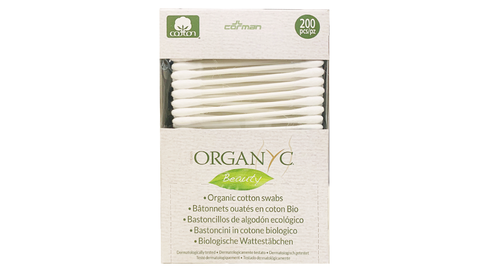 有機棉棉花棒 200 枝