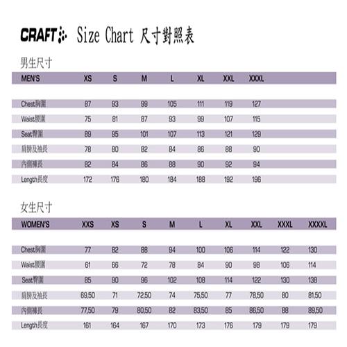 CRAFT 瑞典 PR女超輕運動休閒長褲 9999黑 XS 21R41691