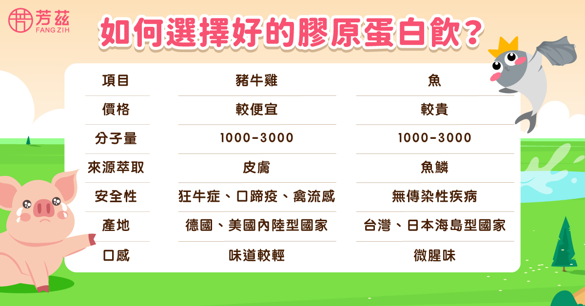 如何選擇好的膠原蛋白飲？