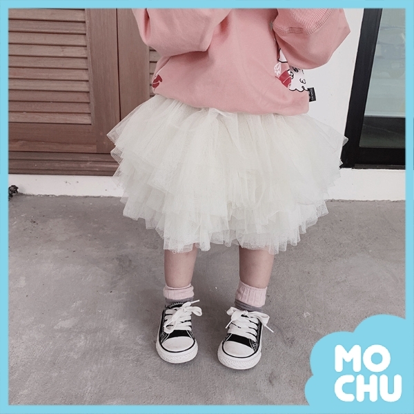 公主風純色蓬蓬裙(三色)