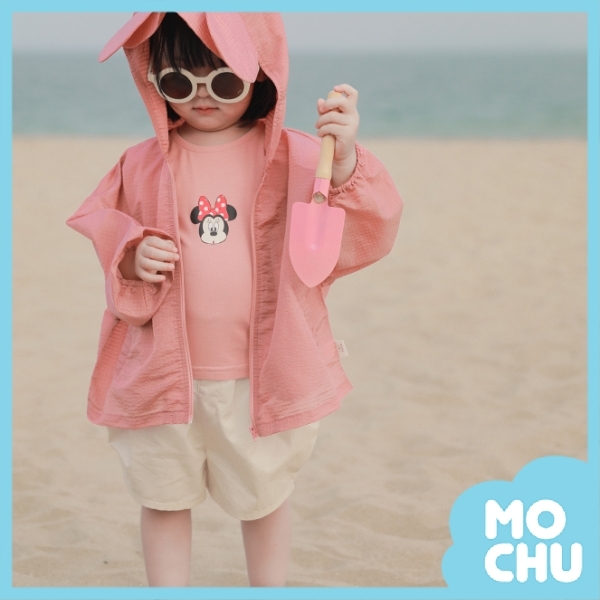 米色寬鬆休閒短褲