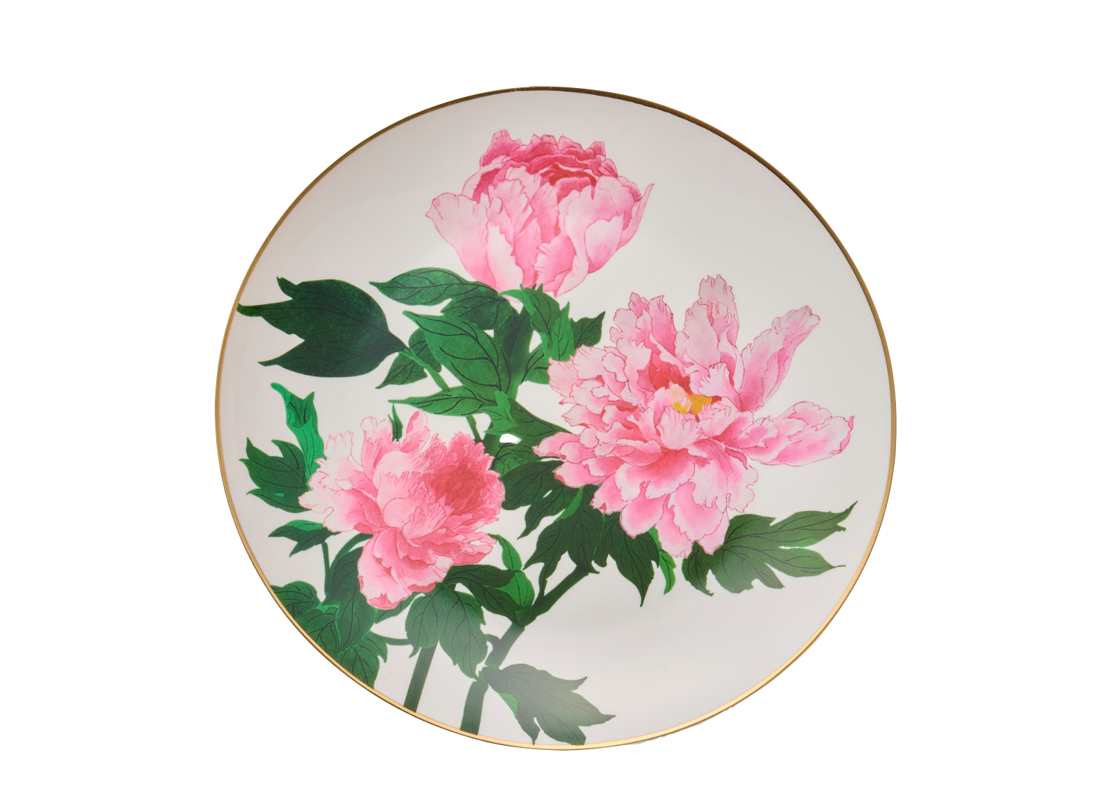 D49-富貴牡丹瓷盤