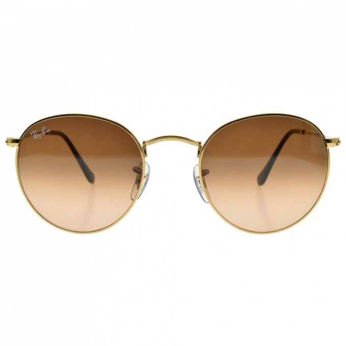 【RayBan】RB3447 9001A5-53mm 經典ROUND復古圓框太陽眼鏡 ♥