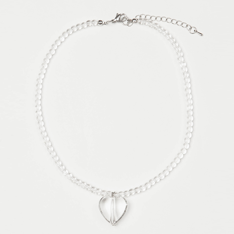 愛心珠珠項鍊