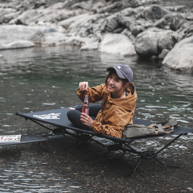 【CampingBar】加大版行軍床-高低2段可調