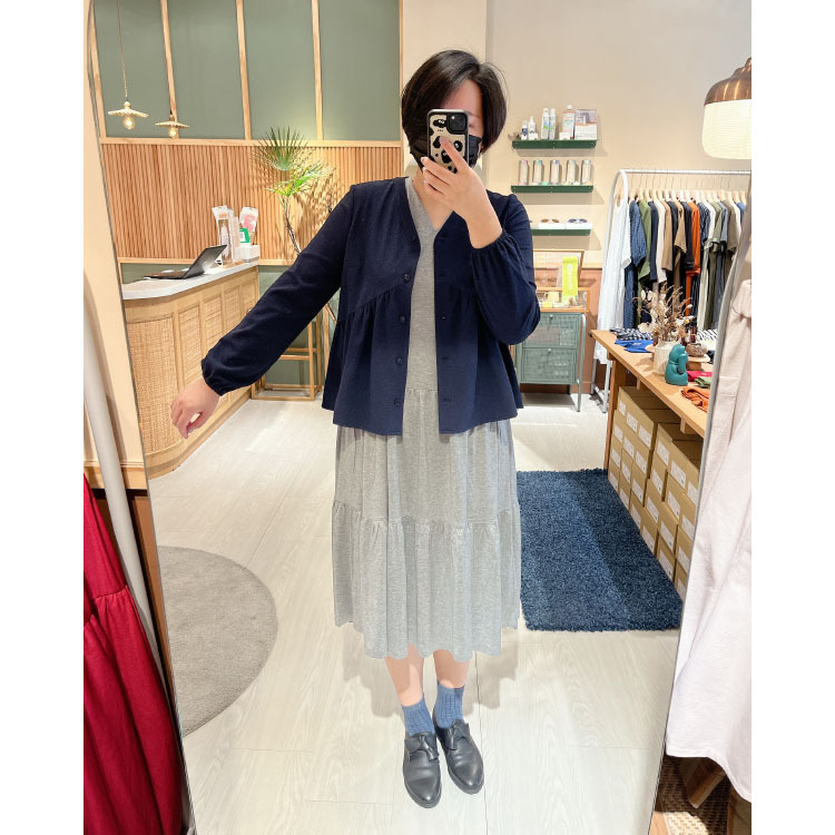 光吻海波開襟襯衫-地平線