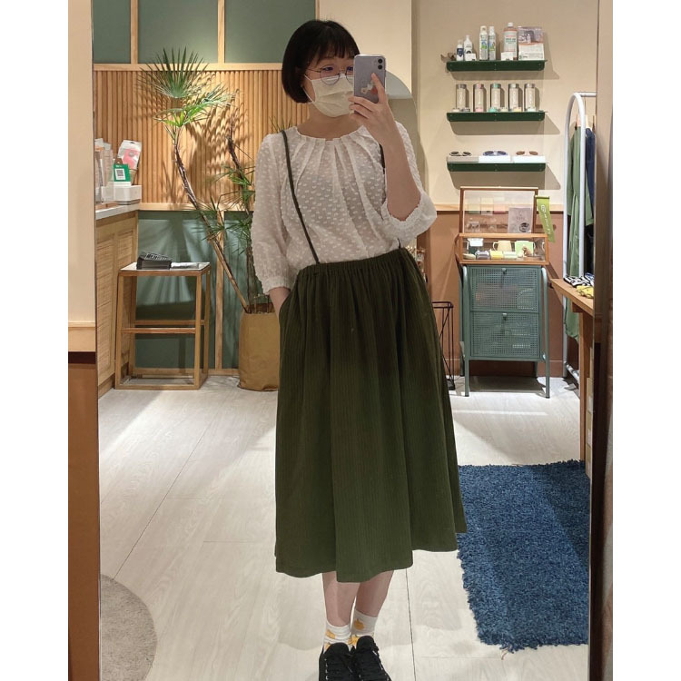 阿斯布爾度假吊帶裙-橄欖酒