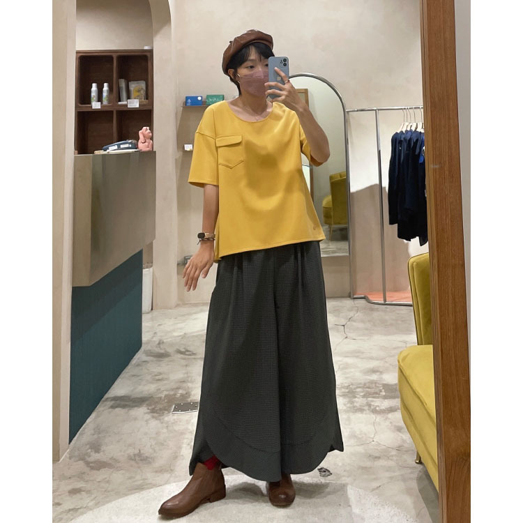 風之國翻蓋口袋上衣-日出