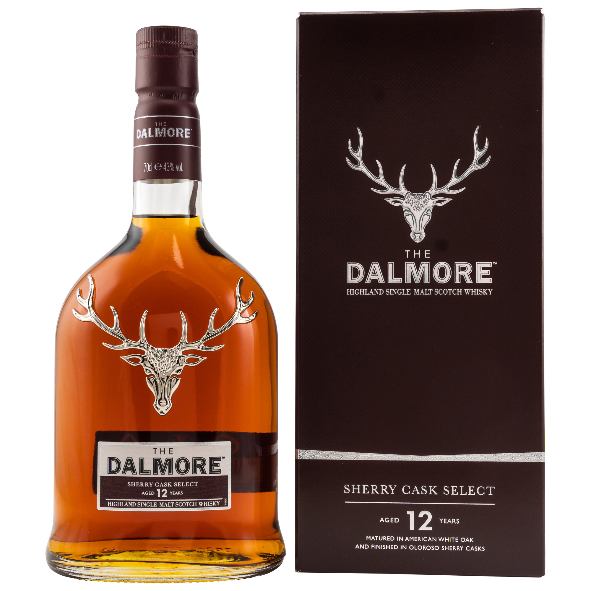 大摩12年雪莉桶單一純麥威士忌 Dalmore 12 Years Sherry Cask Select Single Malt Whisky