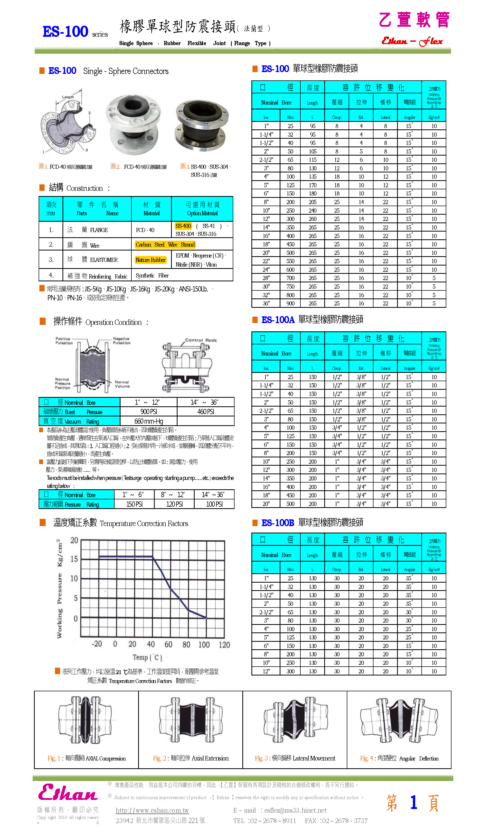 乙萱-橡膠單球型