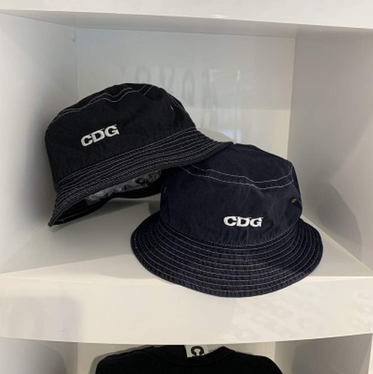 現貨| CDG Comme Des Garçons Garment Dyed Hat 《 Mirror 柳應