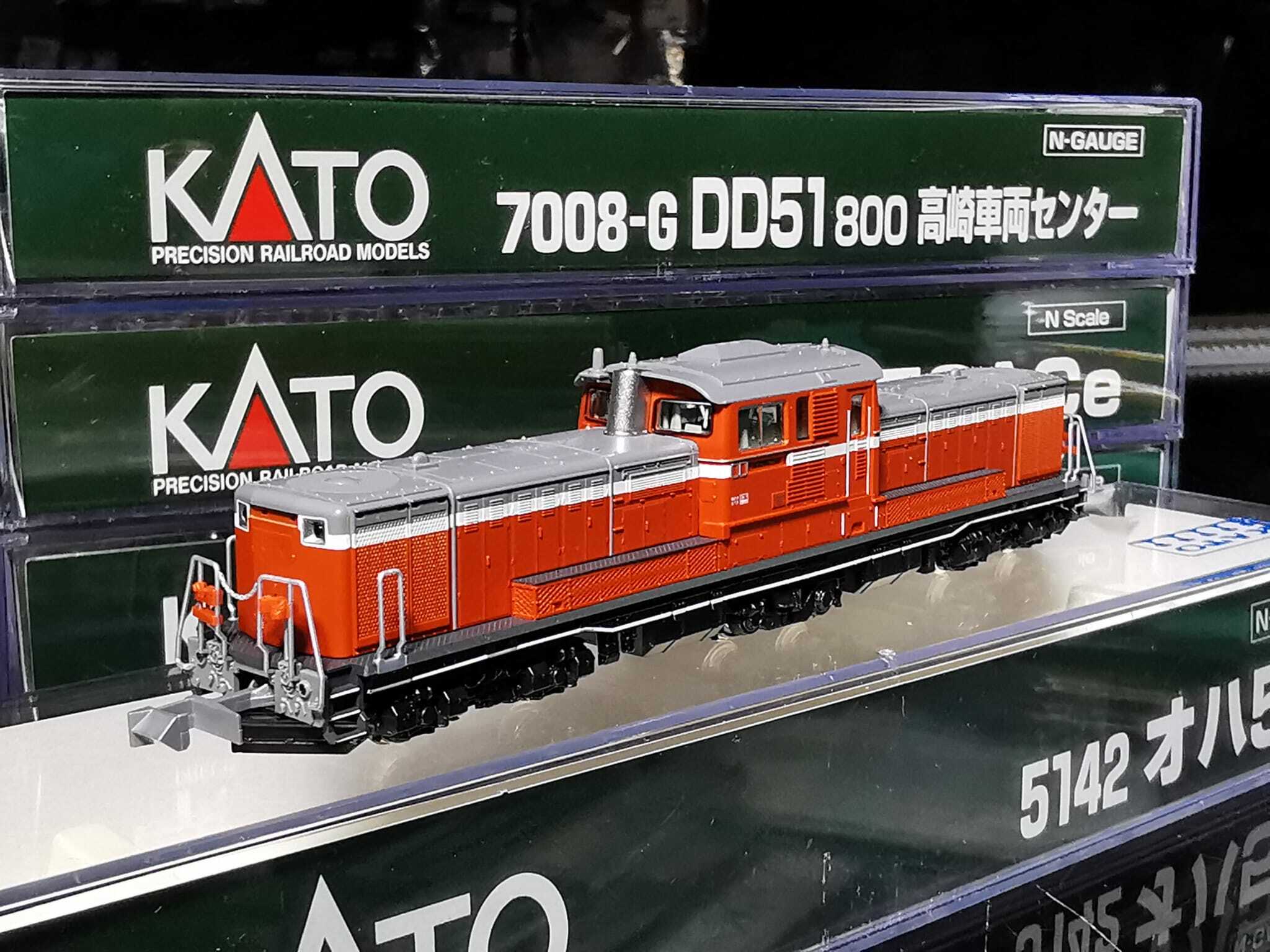 KATO DD51 800 高崎車両センター ウェザリング・精密加工 - 鉄道模型