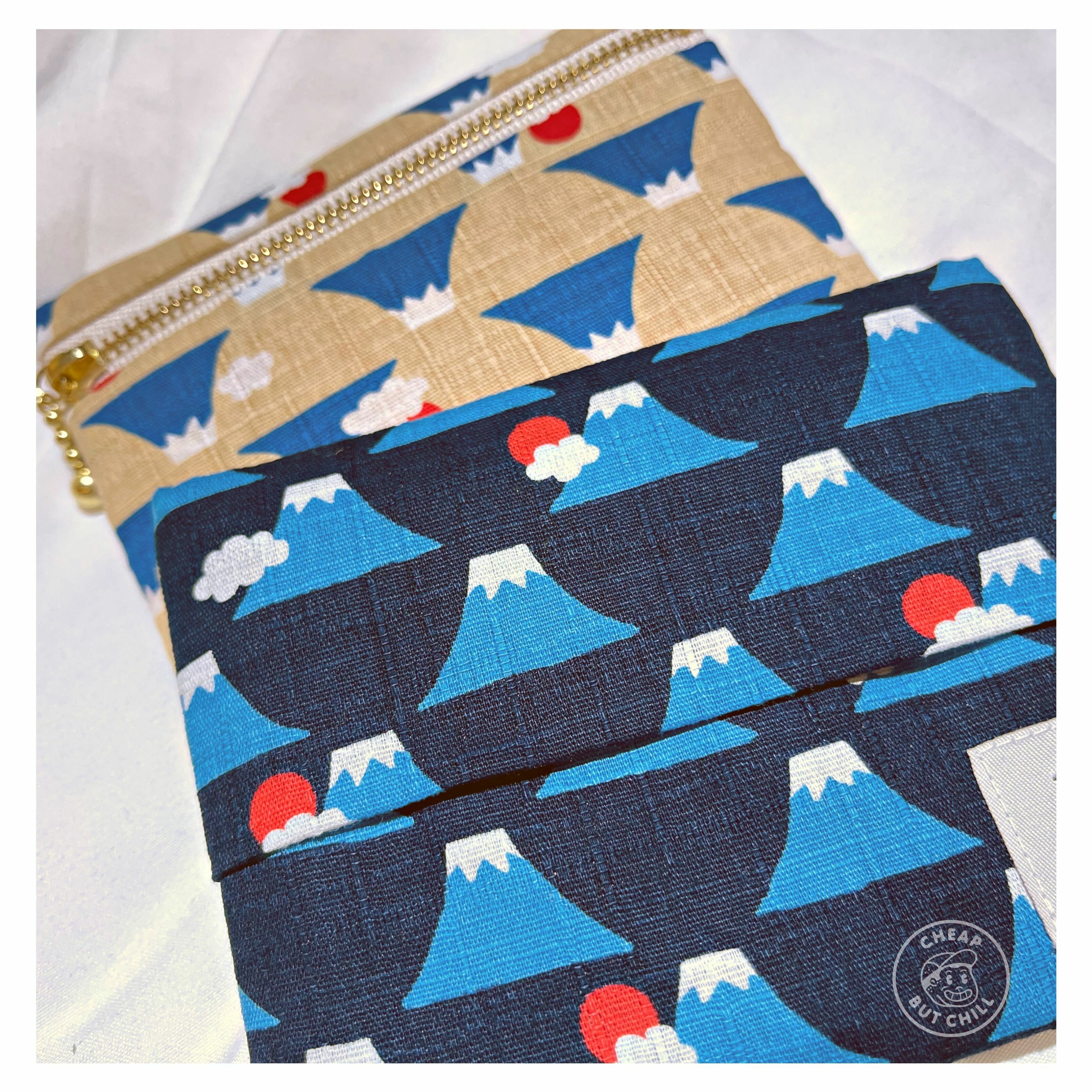 SOLD OUT ❞ 🗻 富士山兩用小袋子 (日本製)