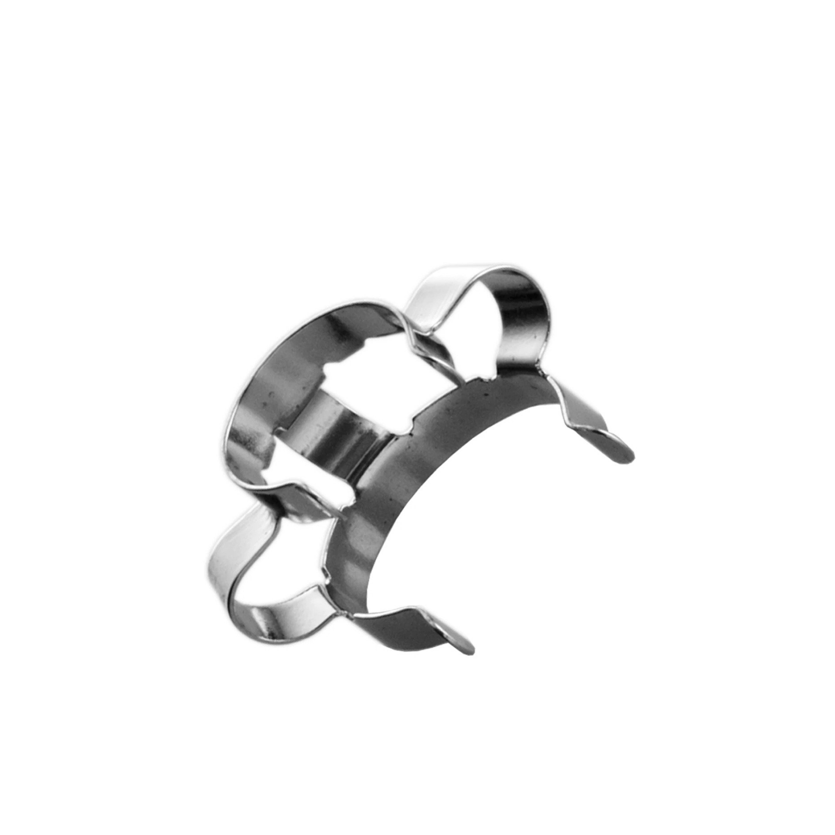 GRAV STEEL CLAMP - SILVER