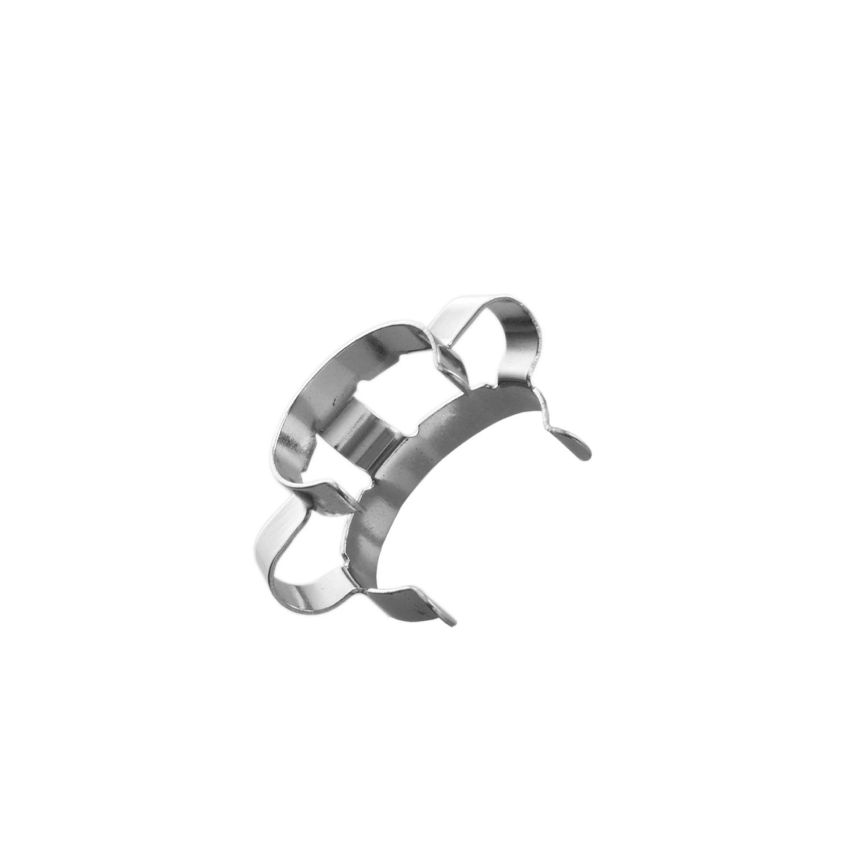 GRAV STEEL CLAMP - SILVER