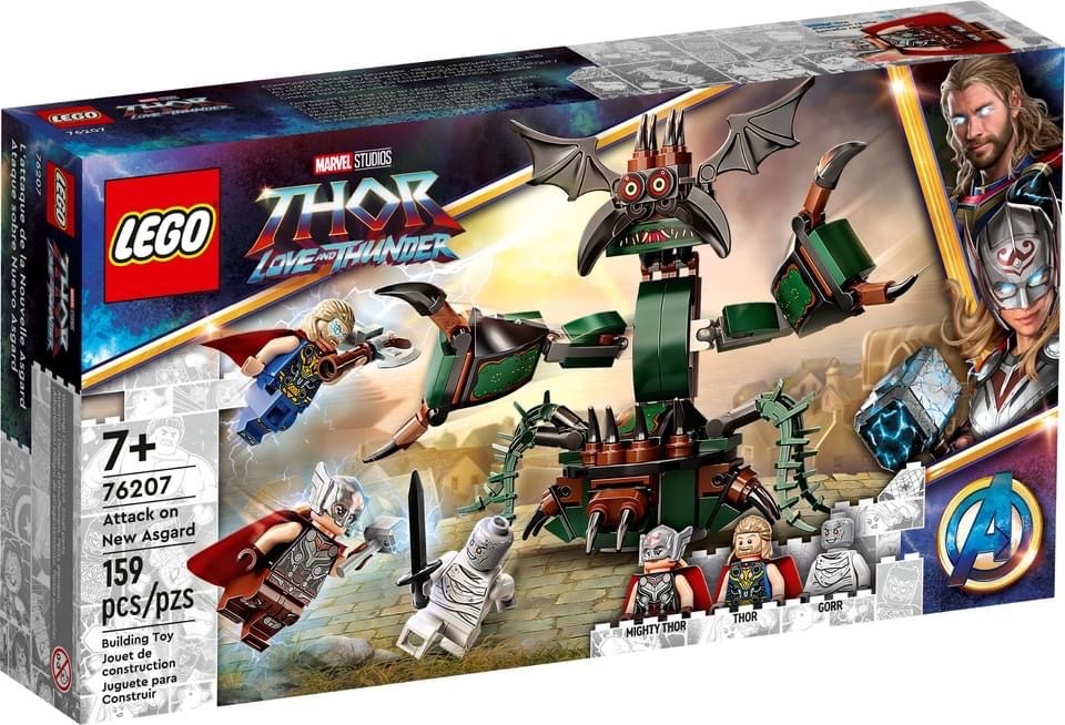 [飛米樂高積木磚賣店] LEGO 76207 Marvel-雷神索爾4：愛與雷霆-攻擊新阿斯嘉