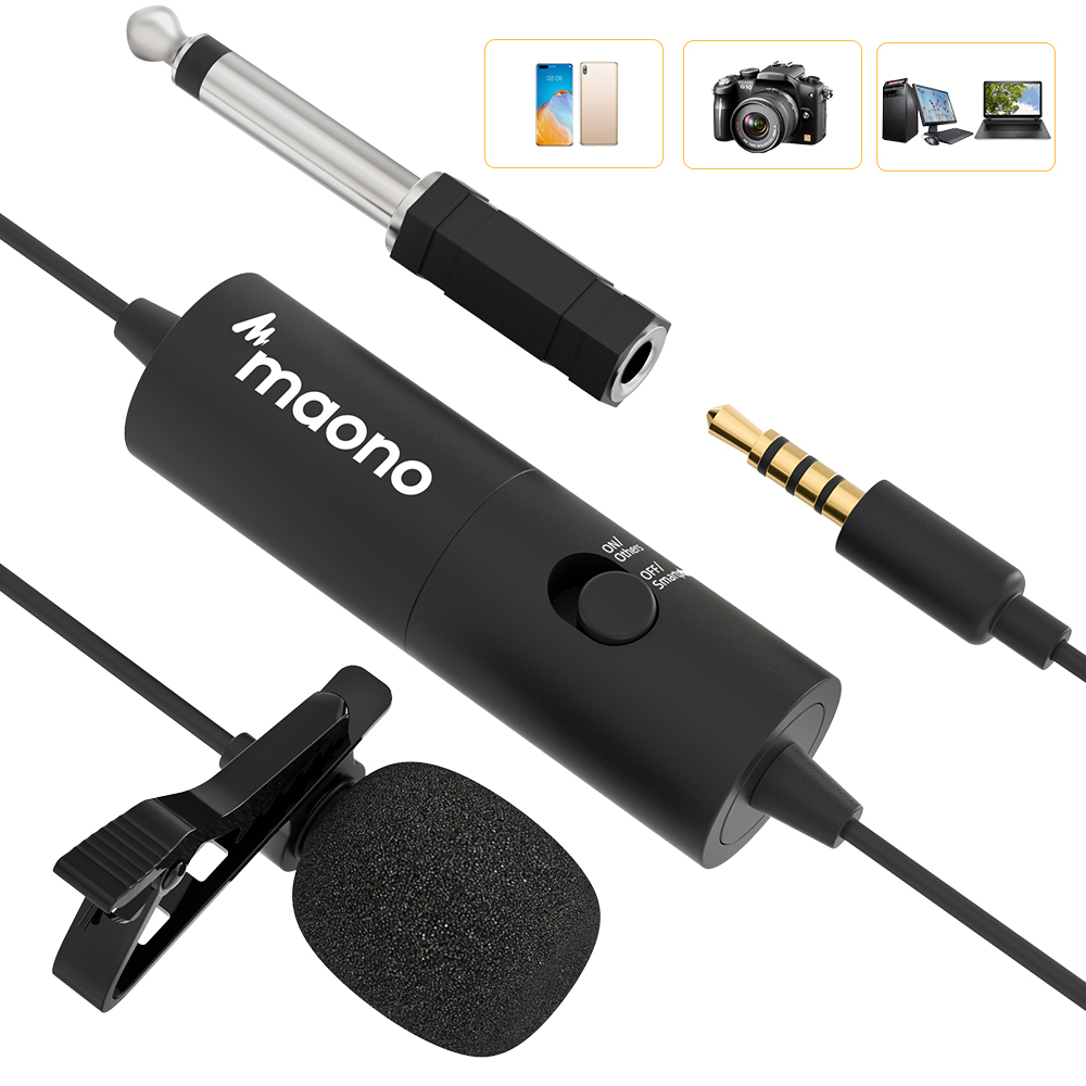 Maono AU-100 全向型領夾麥克風