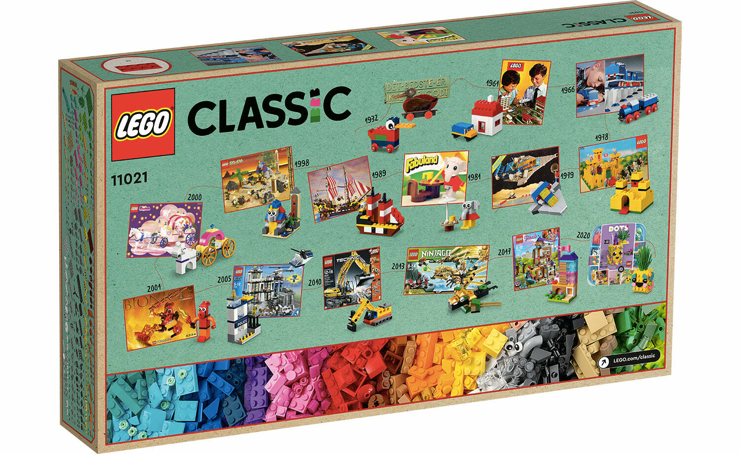 [飛米樂高積木磚賣店] LEGO 11021 Classic-90年的玩樂