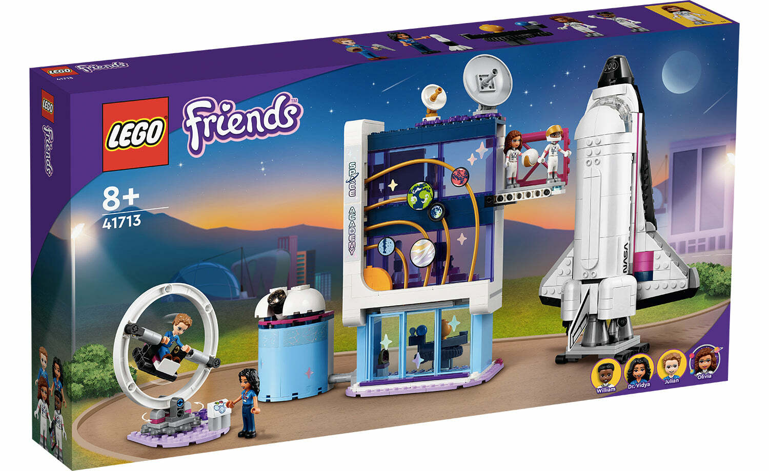 [飛米樂高積木磚賣店] LEGO 41713 Friends-奧麗薇亞的太空學院