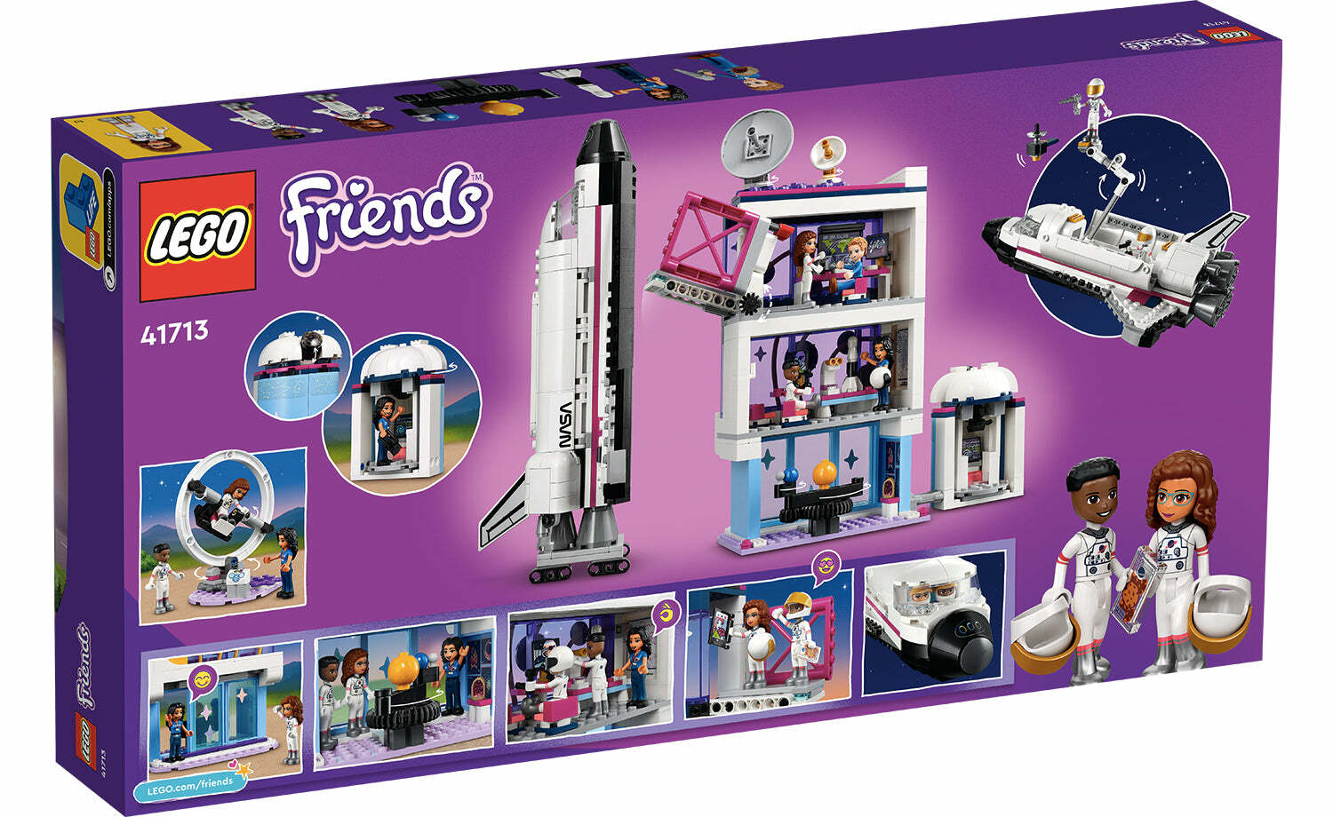 [飛米樂高積木磚賣店] LEGO 41713 Friends-奧麗薇亞的太空學院