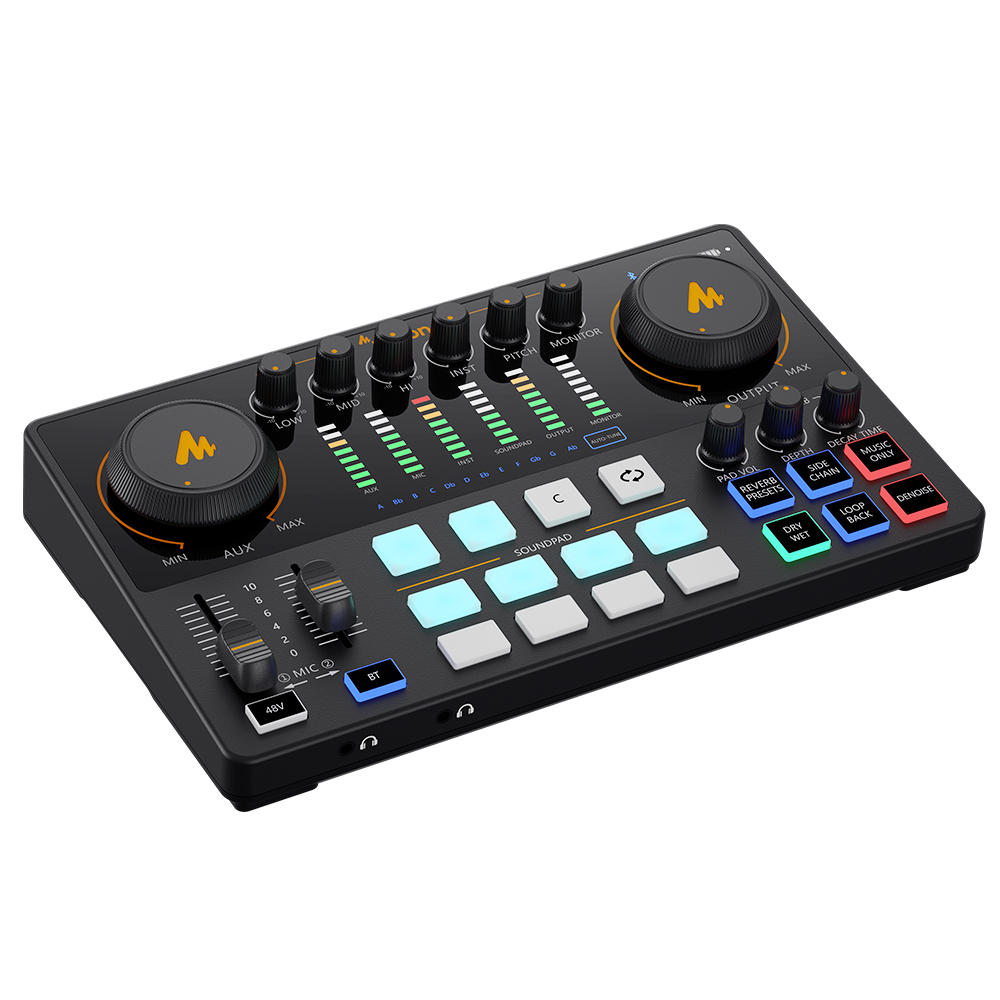 Maono AU AME2 標準版錄音介面/混音多合一控制台(中文版)