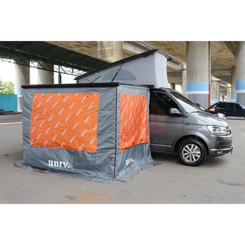 UNRV 福斯露營車原廠2.6m三邊圍布(三窗) VW福斯 車邊帳圍布 露營車 車圍布 Fiamma 擋風 遮陽 邊布