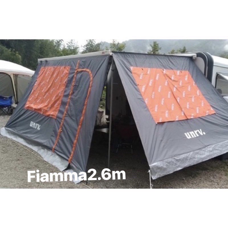 UNRV Fiamma2.6M三邊圍(三窗) VW福斯 車邊帳圍布 露營車 車圍布 Fiamma  擋風 遮陽 邊布